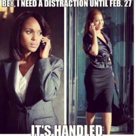 Coming as it did when many were digesting the #Scandal mid-winter finale (when winter has even officially started) led to the Illuminati Meme
