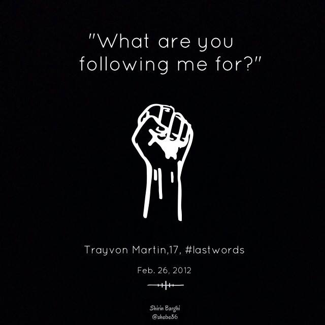 #JusticeForTrayvon #DontShootHandsUp #NMOS14