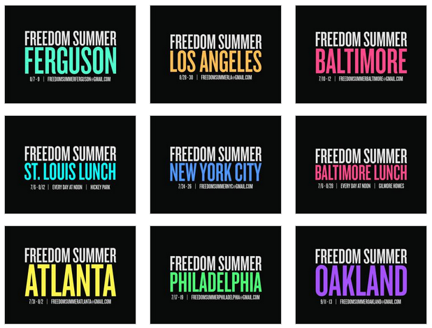 FreedomSummer15 Banner 9 cities