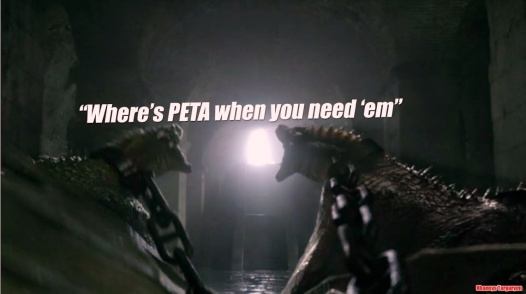 Where's PETA when you need them meme dragons