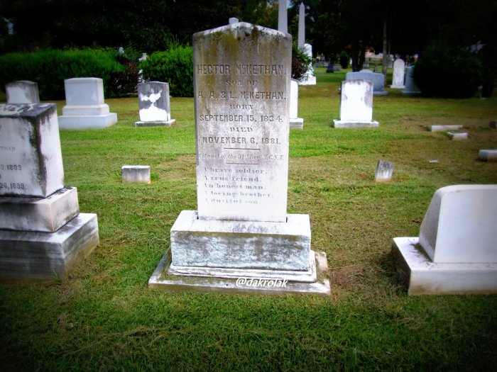 Confederate Headstone by DAKrólak