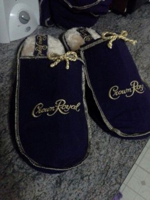 Crown Royal Slippers