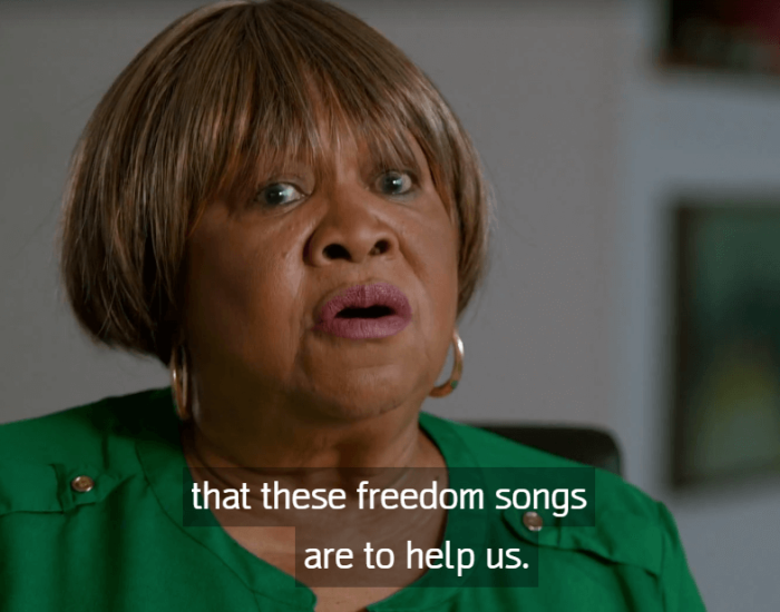 These Freedom songs are to help us_Mavis doc comp