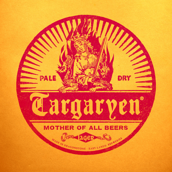 Game of Thrones Hipster MicroBrew Retro Beer Labels 