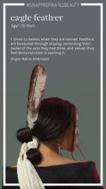 Unappropri/ated Beauty posters (eagle feather)